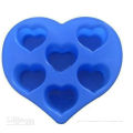 Silicon Kitchen Ware, Heart Shaped Silicone Mould For Cake / Chocolate / Candle / Soap